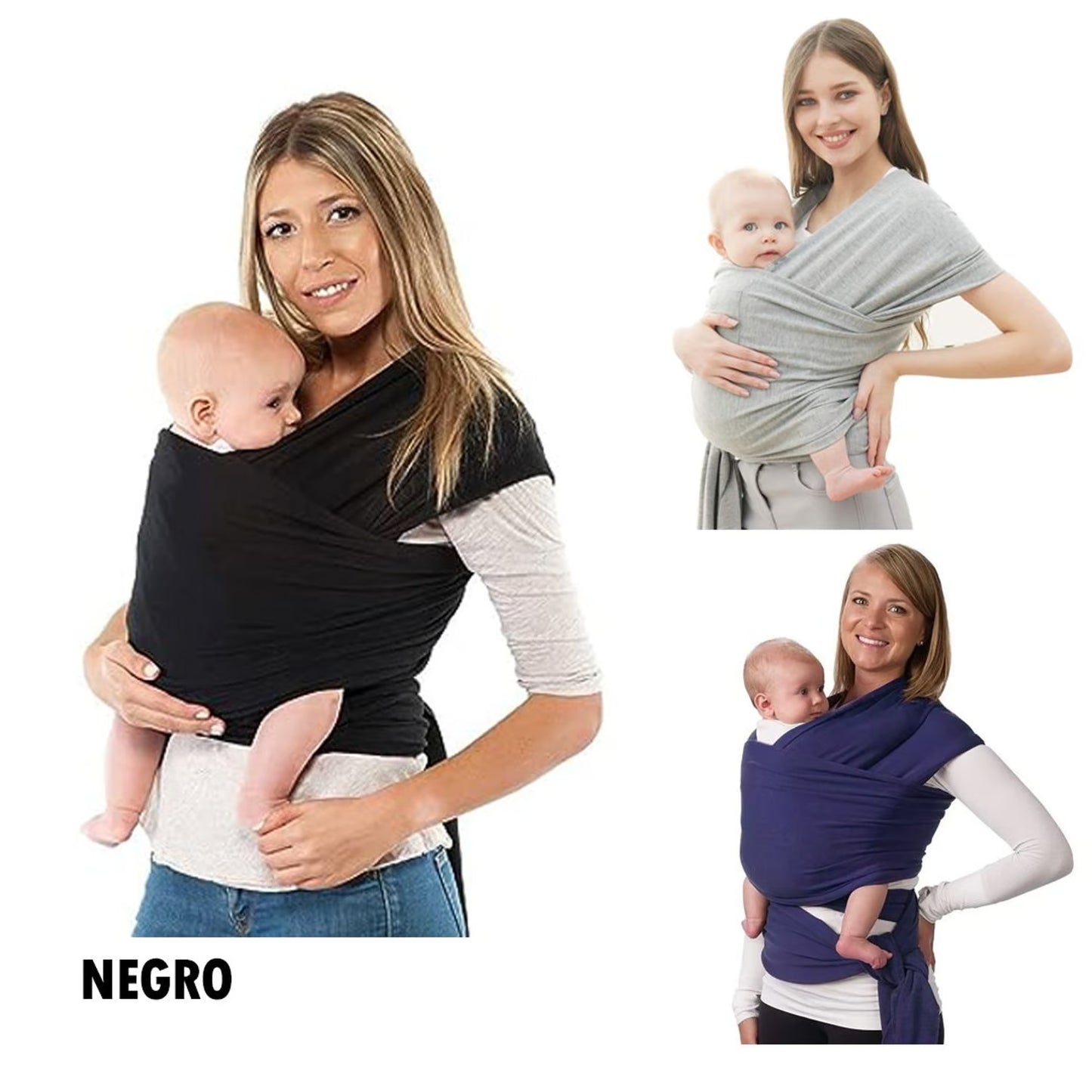 BebéComfort™ – Fular Tradicional para Bebés