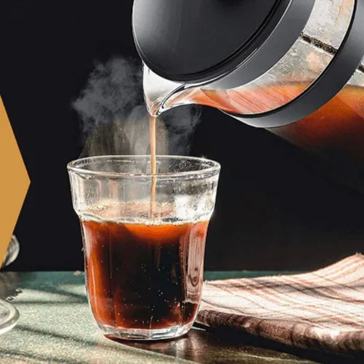 PressaCafé™ – Aroma intenso y preparación fácil