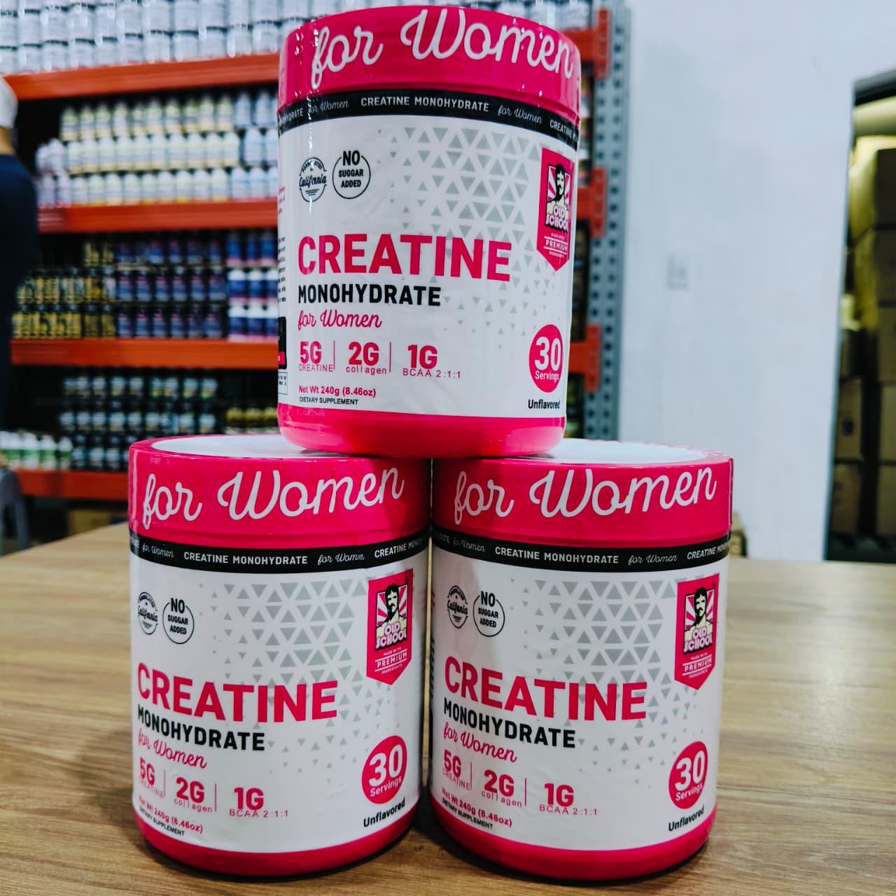 🏋️♂️ CREATINA MONOHYDRATADA OLD SCHOOL FOR WOMEN 💪 - CALENTAMIENTO BLACK FRIDAY 🔥 COMPRA 2 Y LLÉVATE 3🔥