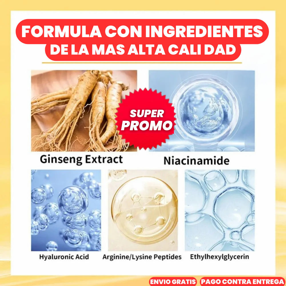 Oferta Especial 2x1: Ginseng™ Serum Reafirmante Rejuvenecedor