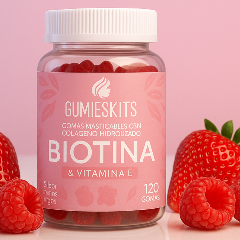 🌸 GUMIESKITS™ – GOMITAS PREMIUM COLÁGENO + BIOTINA + VITAMINA E ✅COMPRA 1 LLEVA 2