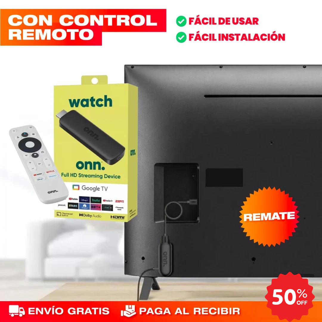 OnnCast™ – El Convertidor Inteligente para tu Televisor