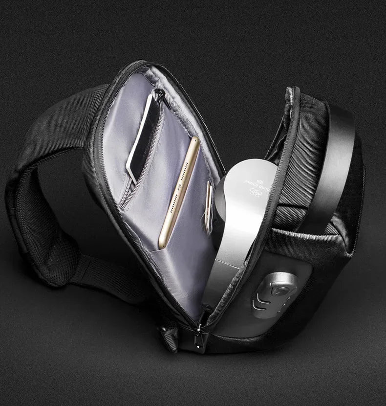LockBag™ - Mochila Antirrobo con USB