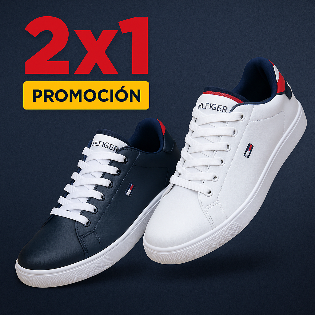 HILLFORD TOMY™ Kit de 2 Tenis Exclusivos -  ¡PROMOCIÓN 2x1 SOLO POR HOY!