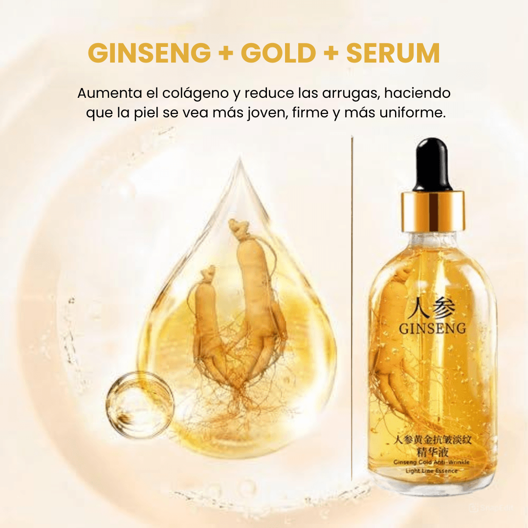 Ginseng™ | Sérum Rejuvenecedor Hidratante ✨ 2X1 FULL
