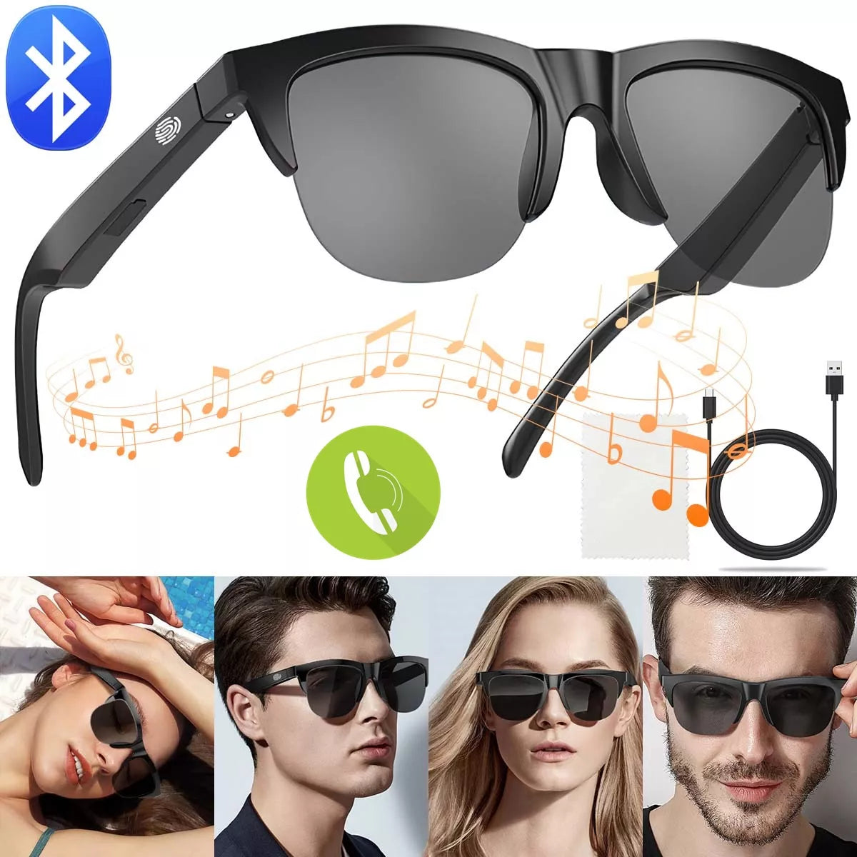 Gafas Smart™ – Audio y Estilo en un Solo Accesorio