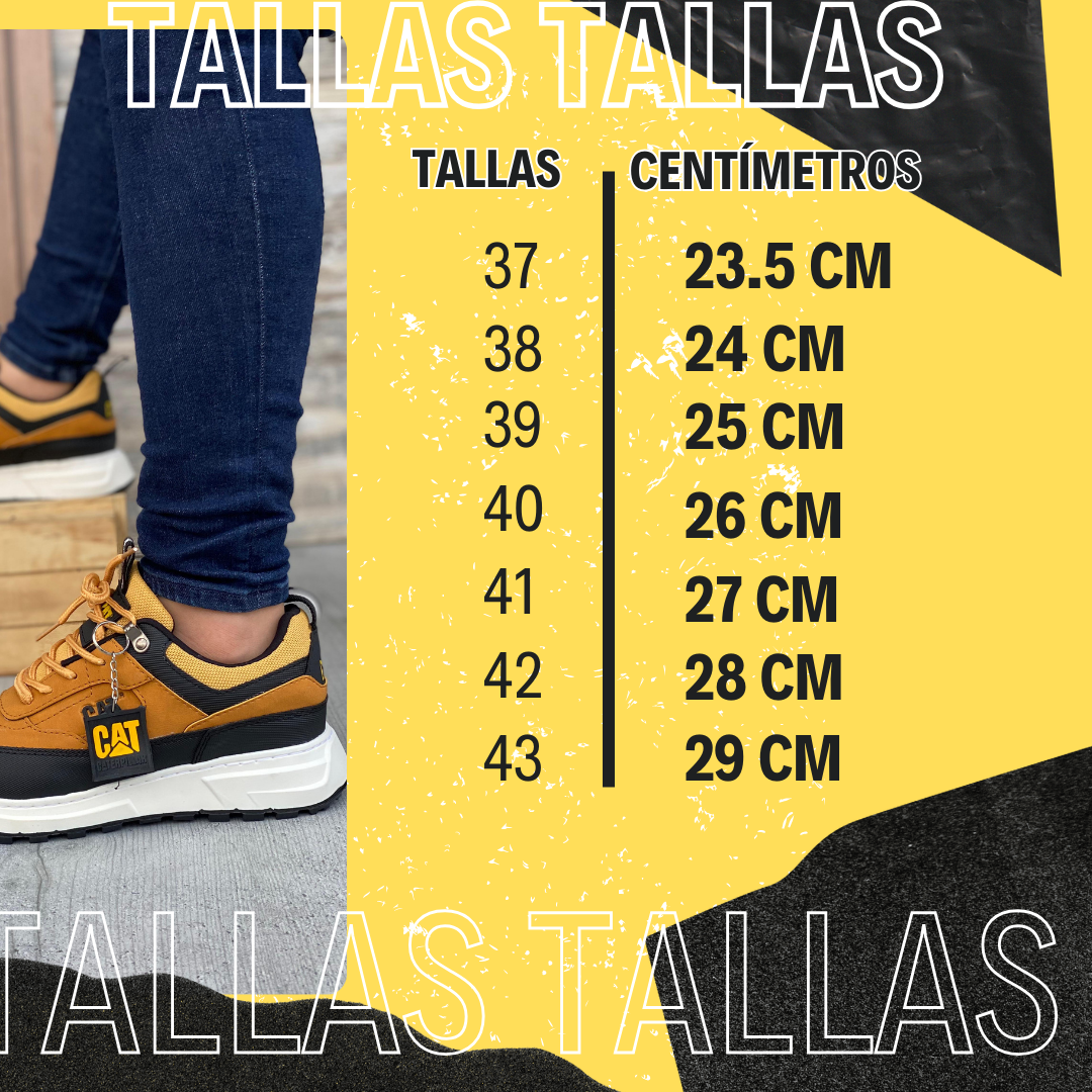 Nuevos Tenis CAT – Resistencia y estilo para caballeros