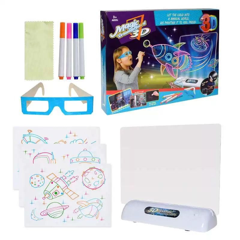 MAGICBOARD 3D™ Tablero Mágico OFERTA NAVIDAD🎁 + Obsequio gafas 3D🕶️