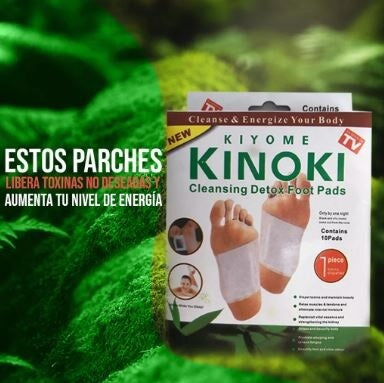 DePax™ Parches Desintoxicantes KINOKI - Caja X10 PARCHES
