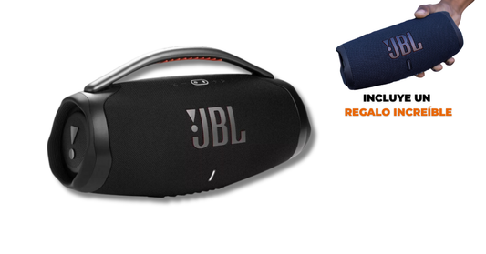 JBL BOOMBOX 3 + JBL Charge 5 de Regalo - [PROMOCIÓN DISPONIBLE SOLO HOY]
