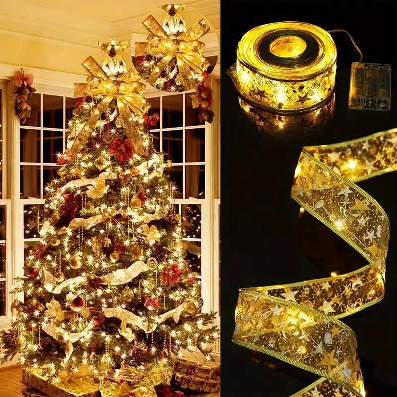 Navilight™ Cinta Luz Inalámbrica Navideña + Pilas AA 🎄🎅 - [PROMOCIÓN DISPONIBLE SOLO HOY]