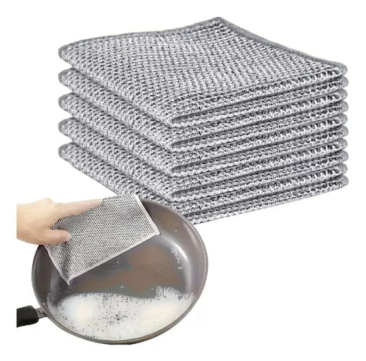 ¡Compre 2 y reciba 5! ScrubPro™ PAÑOS DE ALAMBRE MULTIUSOS - [PROMOCIÓN DISPONIBLE SOLO HOY]