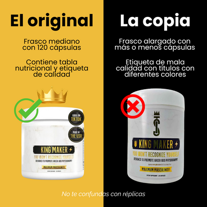 KING MAKER™ - Despierta tu virilidad, tu energía y tu confianza
