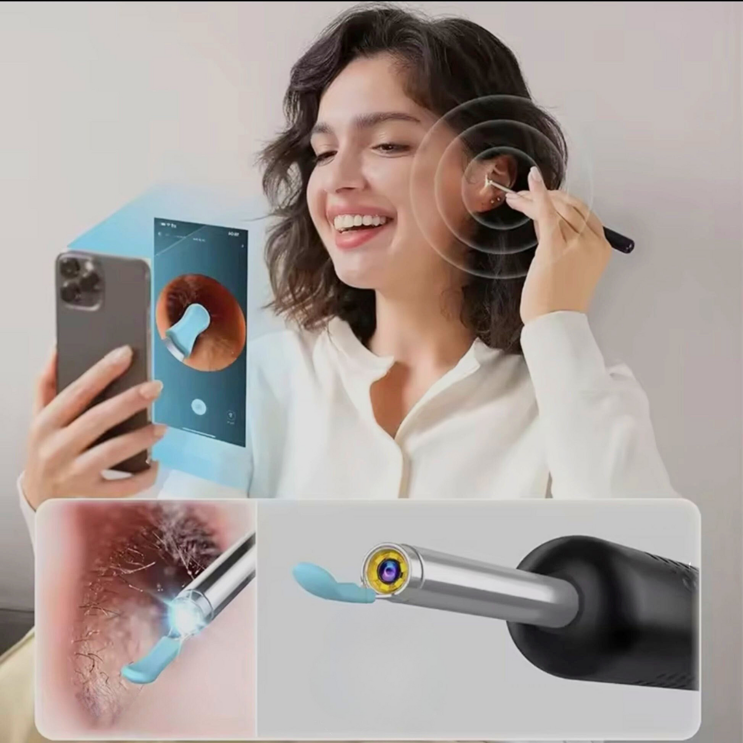 OídoPlus™ – Salud auditiva avanzada con limpieza profunda