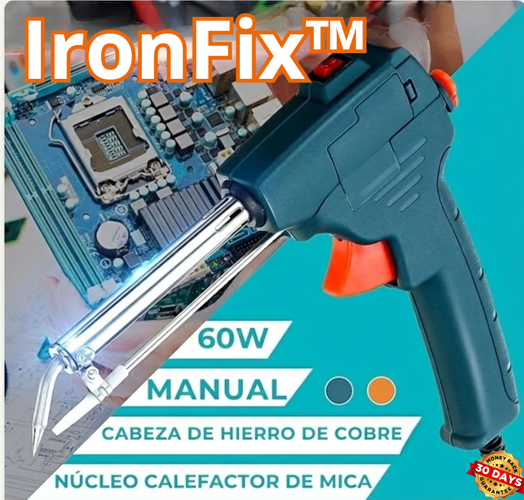 IronFix™ – Pistola De Soldar De Alto Rendimiento