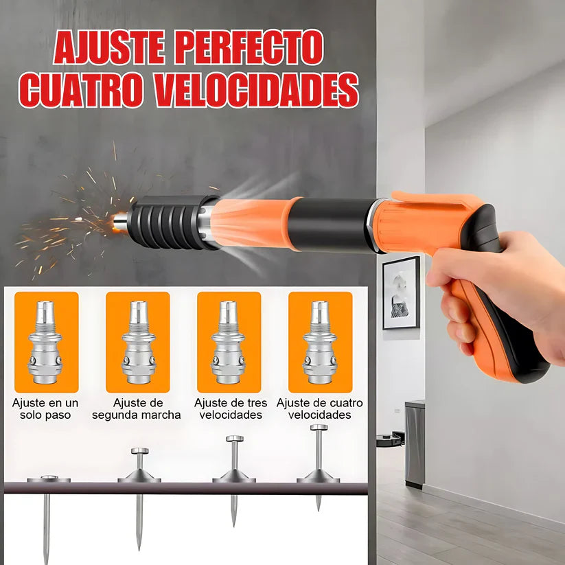 ClavoForce™ – Pistola de Clavos + 100 Unidades Incluidas - [PROMOCIÓN DISPONIBLE SOLO HOY]