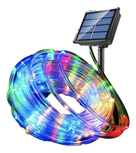 TwinkleMax™LUCES NAVIDEÑAS CON PANEL SOLAR MANGUERA (PAGUE 20 MTS LLEVE 30 MTS) - [PROMOCIÓN DISPONIBLE SOLO HOY]