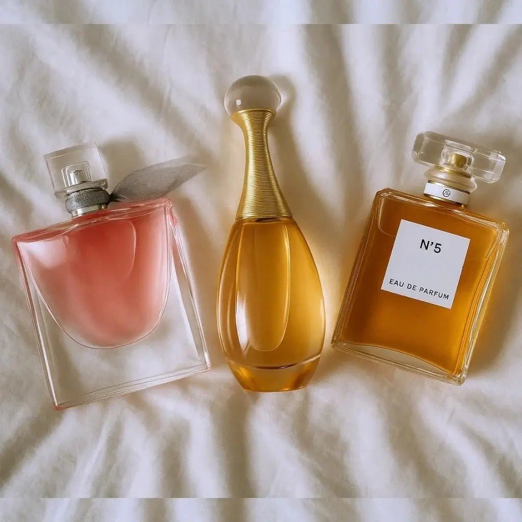 Set Premium 1.1 de Fragancias 100ML – J’adore, Nº5 y Vie
