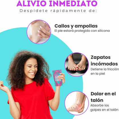 PasoConfort® Talonera de Silicona Premium Acaba con los Dolores - [PROMOCIÓN DISPONIBLE SOLO HOY]
