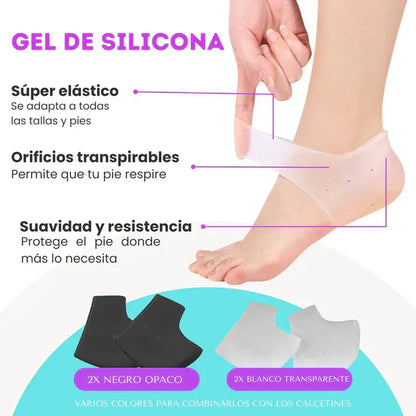 PasoConfort® Talonera de Silicona Premium Acaba con los Dolores - [PROMOCIÓN DISPONIBLE SOLO HOY]