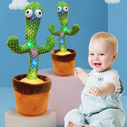 Cactus Bailarin™ Musical y Repetidor De Voz Recargable - [PROMOCIÓN DISPONIBLE SOLO HOY]