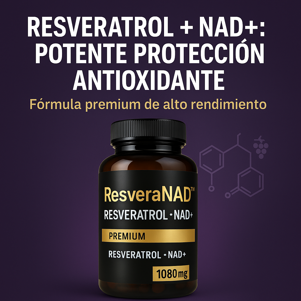 ResveraNAD™ – Fórmula Avanzada de Bienestar Celular