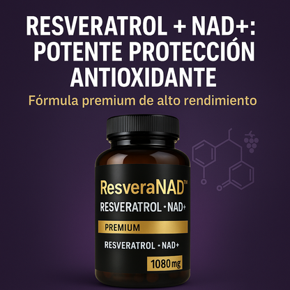 ResveraNAD™ – Fórmula Avanzada de Bienestar Celular
