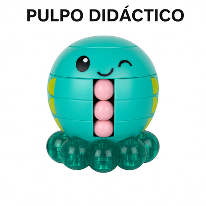 PulpoZen™ - Calma, enfoque y diversión en un solo juguete.
