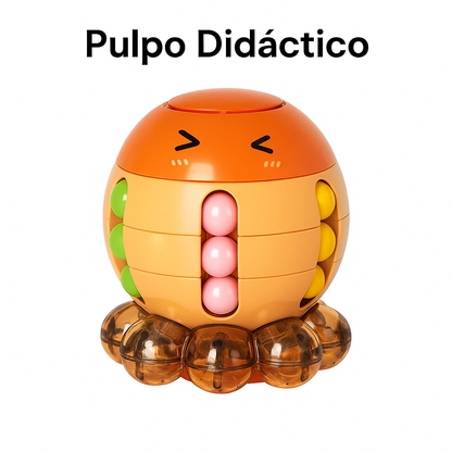 PulpoZen™ - Calma, enfoque y diversión en un solo juguete.
