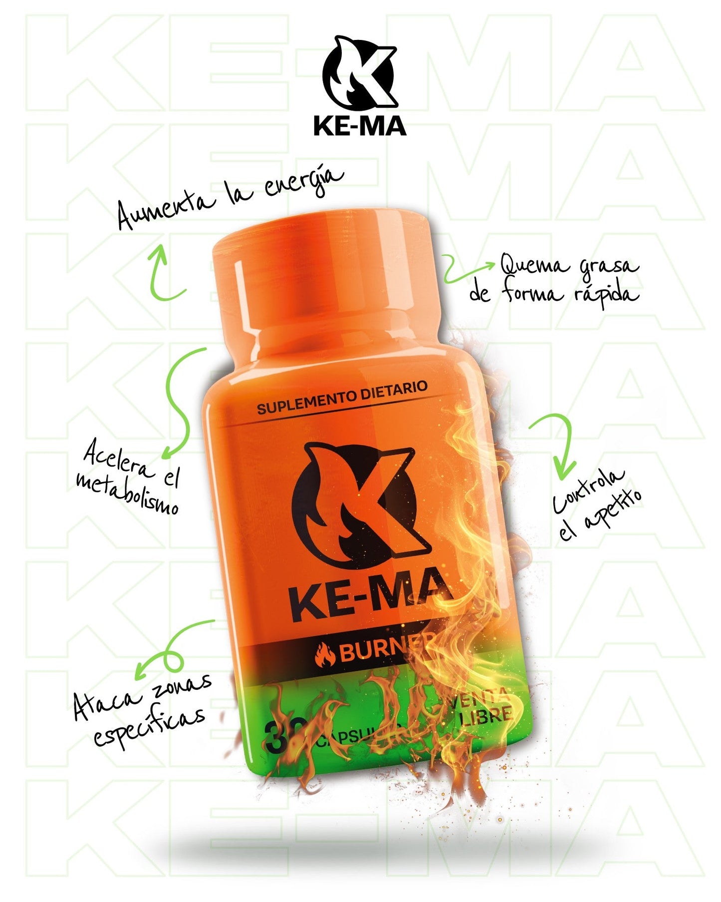 Combo KE-MA Burner + Drainer | Energía y Bienestar 🔥