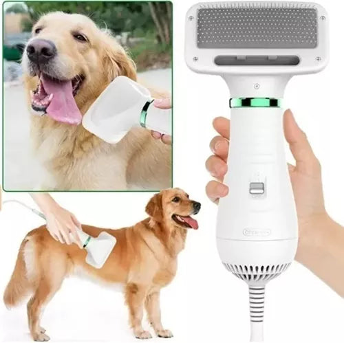 PetGlide Pro™ Secador profesional de mascotas 2 en 1 (cepillo + secador) | OFERTA 50% - [PROMOCIÓN DISPONIBLE SOLO HOY]