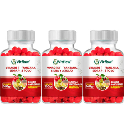 Vinabelle™ - Gomitas de Vinagre de Manzana + Entrega Gratis + Solo pagas al recibir