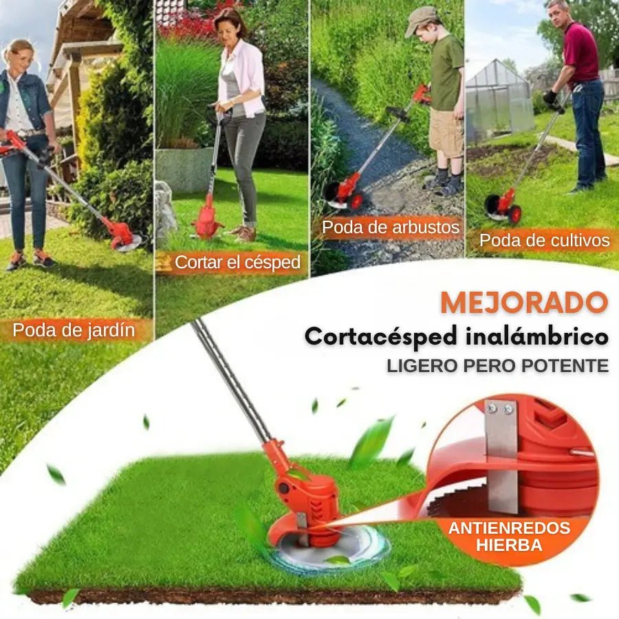 Trapero giratorio 360° disponible en morado, azul y verde