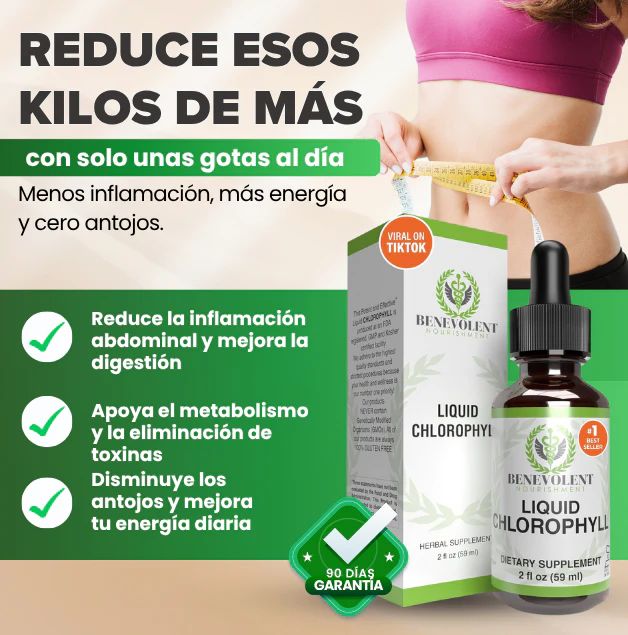 BenevGreen™ – Clorofila Para Ligereza, Frescura Y Energía Diaria