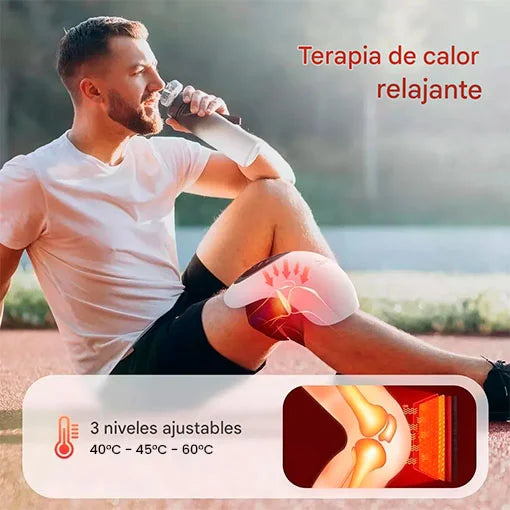 KneeRelax™ - Masajeador de Rodilla, Terapia Inteligente para el Dolor