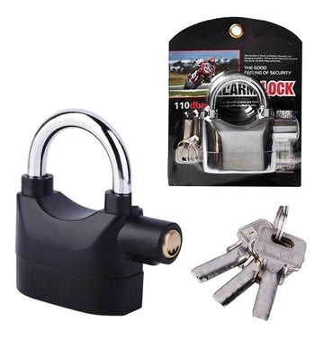 LockSafe™ Candado Antirrobo con Alarma - [PROMOCIÓN DISPONIBLE SOLO HOY]