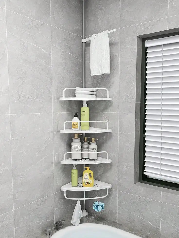 Esquinero organizador de baño BanoOrg de 4 niveles