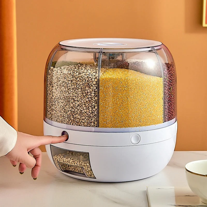 GiraGranos™ Dispensador de Granos y Arroz Giratorio - [PROMOCIÓN DISPONIBLE SOLO HOY]