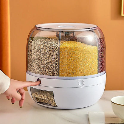 GiraGranos™ Dispensador de Granos y Arroz Giratorio - [PROMOCIÓN DISPONIBLE SOLO HOY]
